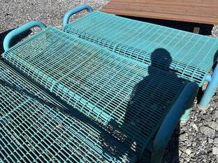 6' METAL BENCH