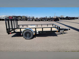 2026 PJ 6'x12' 3k U7 / Dove / Utility Trailer