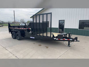 2026 Sure Trac 7'X12'+6' 14K Hybrid Dump W/ Side Gate