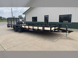 2026 Sure Trac 7'X24' Tube Top 10K Utility Trailer