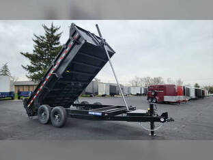 2026 Sure Trac 7'X14' 14K Tele Dump Trailer