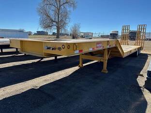 2025 Overbilt 20 TON EQUIPMENT TRAILER W HYDRAULIC AIR