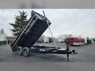 2026 Sure Trac 7'X14' 14K Tele Dump Trailer