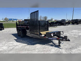 2026 Sure Trac 7'X12'+4' 14K Hybrid Dump W/ Side Gate