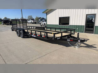 2026 Sure Trac 7'X24' Tube Top 10K Utility Trailer