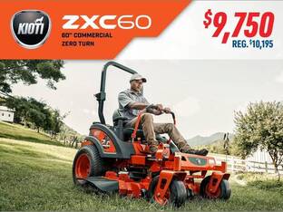 2026 Kioti ZXC60