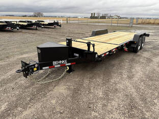 2026 B-B Behnke 7'X18'+6' 24K Tilt Equipment Trailer