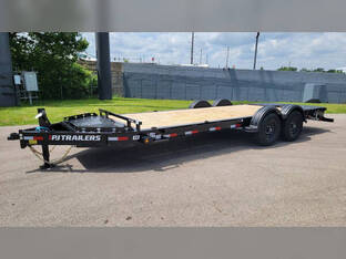 2026 PJ 7'X17'+3' 15.4K Voyager Equipment Traile