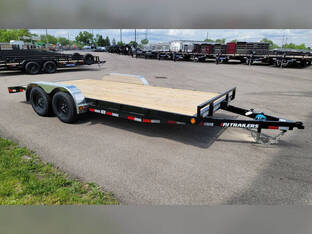 2026 PJ 7'X18' 7K Wood Deck Car Hauler