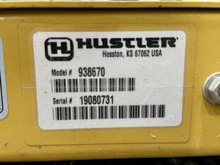 2019 Hustler RAPTOR 54