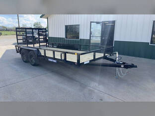 2026 Sure Trac 7'X16' Tube Top 7K Ladder Gate Utility T