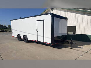 2026 United Trailers 8.5'X24' Limited 14K White Blackout 7' I