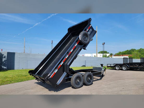 2026 Moritz 7'x14' 14k scissor / tarp / spare / dump