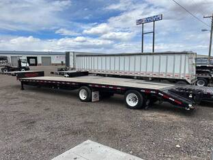 2025 DURA HAUL 53' STEEL DROP DECK W BEAVER TAIL, FLIP