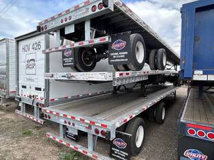 2026 MANAC LEGEND 53' AIR RIDE COMBO FLATBED, REAR