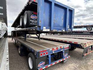 2016 Great Dane 48' STEEL SPREAD AIR FLATBED, WOOD DECK,