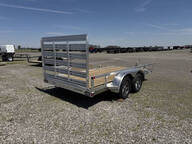 2026 Sure-Trac 7''x14' 7k aluminum tube top utility tra