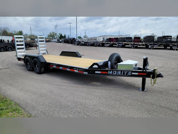 2026 Moritz 7'x20' 14k ar / spare / equipment traile