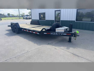 2026 Moritz 7'X16'+6' GT 16K Tilt Equipment Trailer
