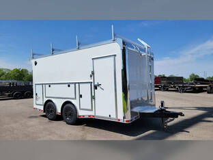 2026 United Trailers 8.5'X16' 14K / 7' Interior / Toolcrib /