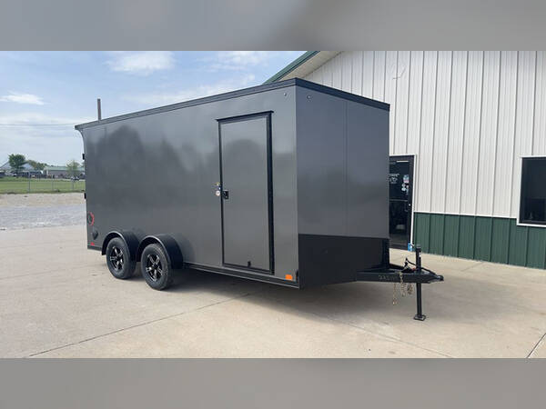 2026 United 7'x16' uj 7k charcoal blackout 7' interi