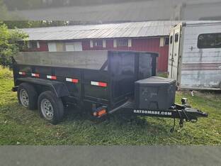 2024 Gatormade 10 FT DUMP TRAILER