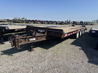 2008 Trail King 8.5'X23'+5' Deckover Trailer 51.9K Air B