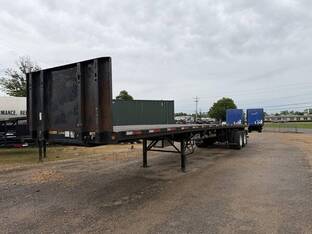 2015 Direct Trailer 45 X 102 FLAT BED/ FORK LIFT PKG