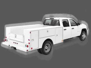 2024 Warner Bodies SELECT II Single Wheel Open Utility Body