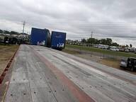 2005 Transcraft 45 ft flat with fork-lift pkg