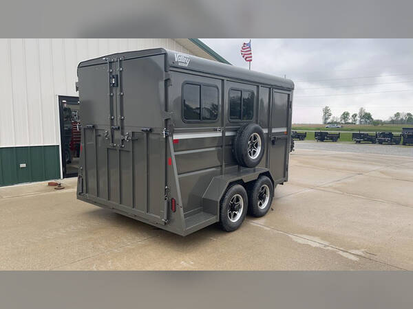 2027 Valley 6.5'x14' 7k thoroughbred 2 horse trailer
