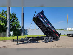 2026 Sure Trac 7'X16' 14K / 3' High Side / Tele / 7 Ga.