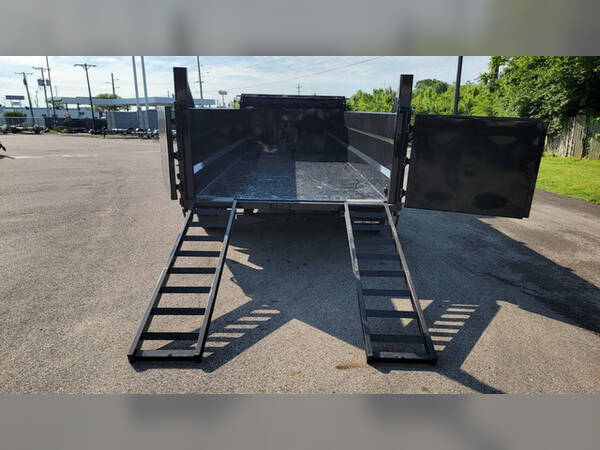 2026 Sure-Trac 7'x16' 14k / 3' high side / tele / 7 ga.