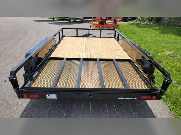2026 Sure-Trac 7'x12' 7k tube top utility trailer