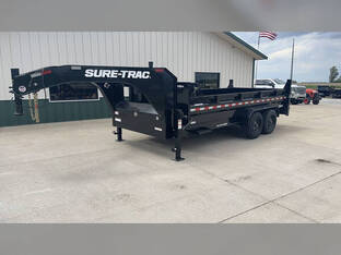2026 Sure Trac 7'X16' Dump 17.6K PS Tele GN