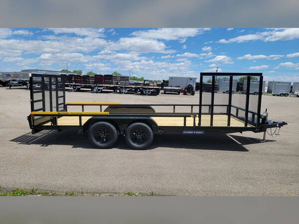 2026 Sure-Trac 7'x18' 7k tube top / curbside gate / gor