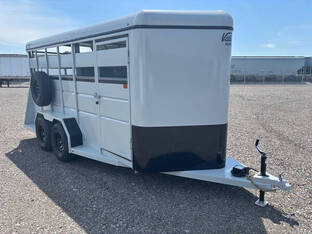 2027 Valley 16'X6' BP Steel Stock Trailer