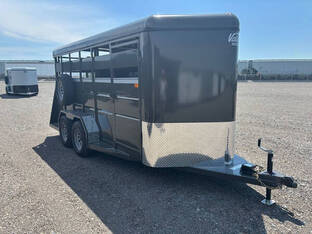 2027 Valley 16'X6' BP Steel Stock Trailer