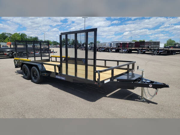 2026 Sure-Trac 7'x18' 7k tube top / curbside gate / gor