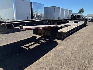 2008 Trail King TRAIL KING 50 TON LOWBOY W PONY MOTOR, 2