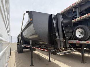 2025 Brazos Trailers 34' STEEL FRAMELESS ROCK END DUMP, HIGH