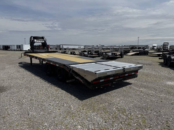 2026 Moritz 8.5'x20'+5' 22.9k gn / deckover trailer