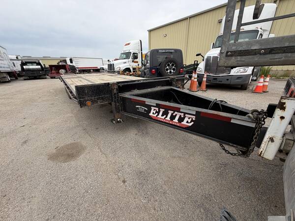 2021 Elite 10 ton equipment trailer