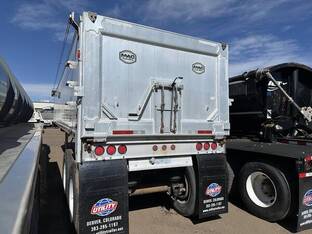 2017 MAC 35' MVP FRAMELESS ALUMINUM END DUMP, COA