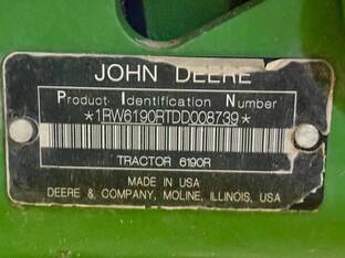 2013 John Deere 6190R