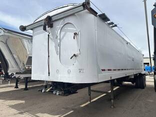 2001 Vantage 35' FRAMELESS ALUMINUM END DUMP, AIR RID