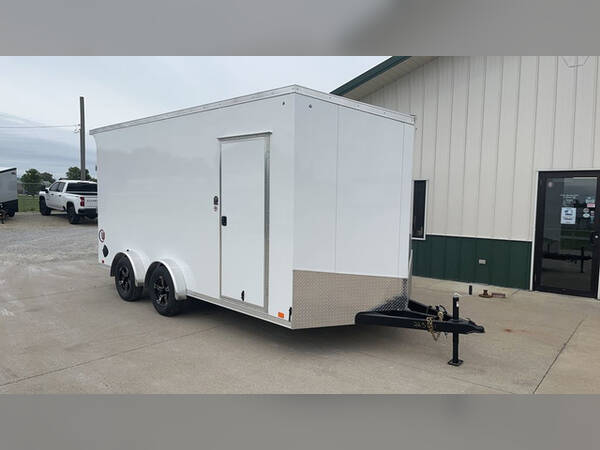 2026 United 7.5'x16' uj 7k white 7'4" interior