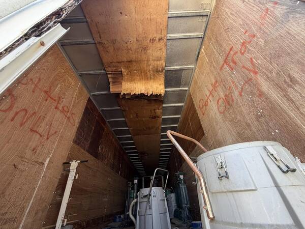 1985 Lufkin 48 ft dry van