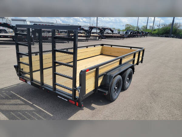 2026 Sure-Trac 7'x14' 7k three board utility trailer