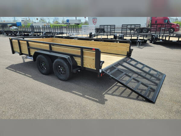 2026 Sure-Trac 7'x14' 7k three board utility trailer